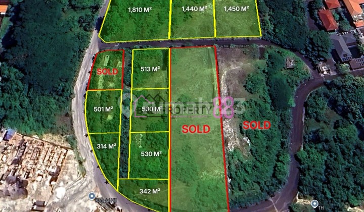 Dijual Tanah Strategis Siap Bangun di Kompleks Elite Kampial Nusa Dua