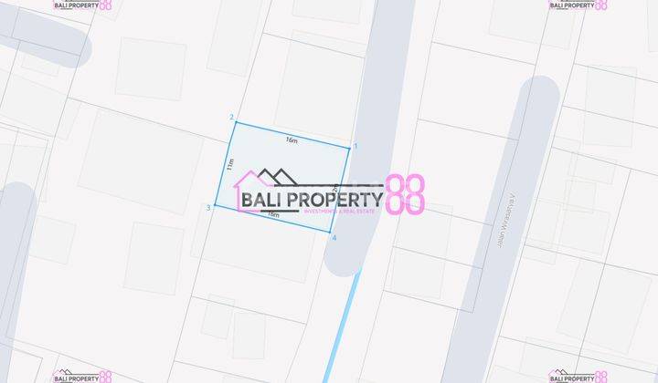 Di Jual Tanah di Jalan Tukad Balian Selatan Kawasan Renon 2
