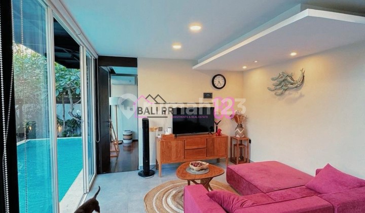 Comfortable Modern Villa 3 Bedrooms Fully Furnished | Near Semer Umalas Land Area 204 M2 2