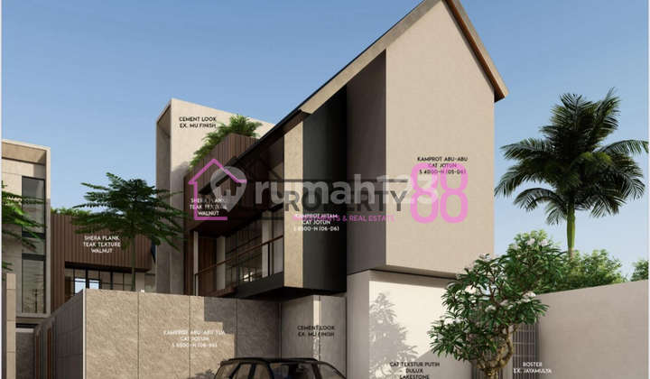 For Sale & For Rent Brand New Modern Villa with Rooftop & Swimming Pool | 2 BR in Kediri, Tabanan For Sale & For Rent Brand New Modern Villa with Rooftop & Swimming Pool | 2 BR in Kediri, Tabanan