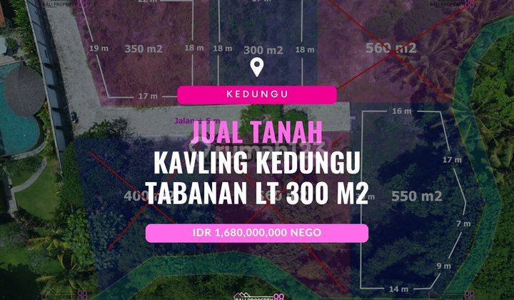 Land Plot for Sale in Kedungu Tabanan Floor 300 M2 1