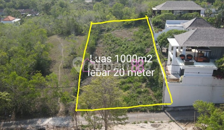 Dijual Tanah Potensial Pemandangan Laut Dekat Pantai Melasti | di Ungasan LT 1000 M2 Dijual Tanah Potensial Pemandangan Laut Dekat Pantai Melasti | di Ungasan LT 1000 M2