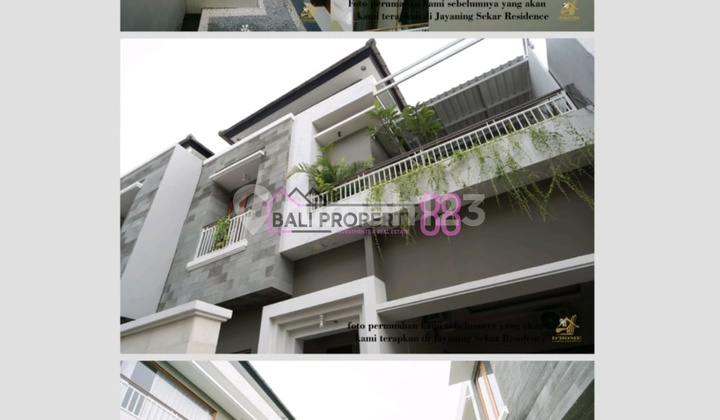 DIJUAL Rumah Semi Villa 1 & 2 Lantai di Timur Denpasar, Dekat By Pass Sanur 1