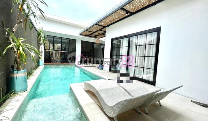 Dijual Villa Modern Baru Private Pool & Full Furnished | 2 Kt di Munggu LT 249 M2