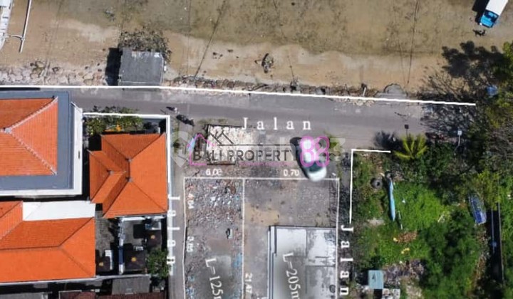 Dijual Tanah Sangat Strategis & Langka di Pinggir Pantai | di Tanjung Benoa LT 205 M2 & 125 M2