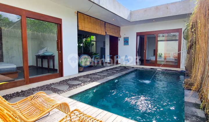 Disewakan Villa Modern Pribadi dengan Kolam Renang | 2 KT di Jalan Gunung Sari, Sanur