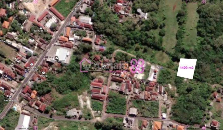 Land for Sale in Ungasan Pecatu Floor 1400 M2 1