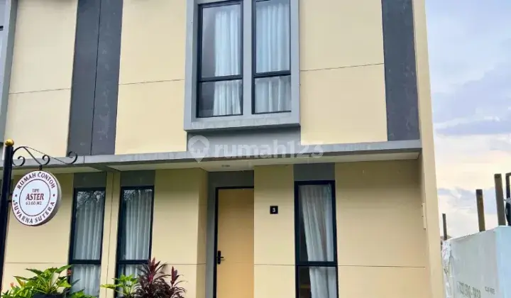 Rumah 2 Lantai di Suvarna Sutera dengan konsep elegant sederhana Cicilan Mulai 4 Jutaan  1