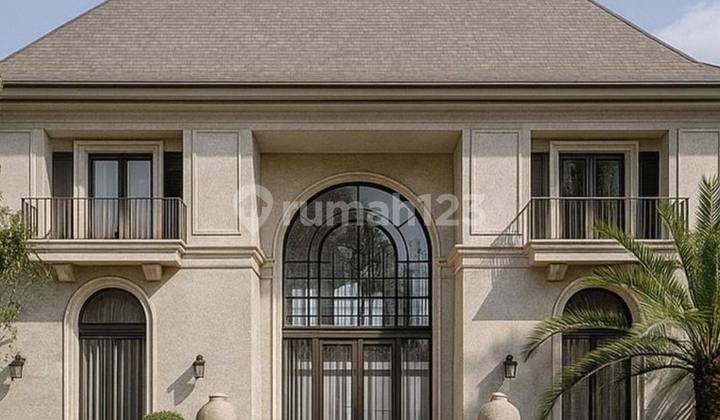 Kemang American Classic Luxury House Under Construction