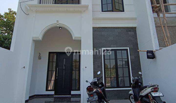 Di Jual  Rumah Baru 2 lantai Siap Huni Dalam komplek Cukup 5 juta sudah bisa Akad, Lokasi 3 Menitan dari Pintu Toll Depok 1