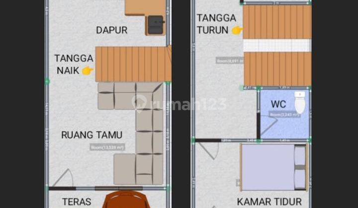 Dijual Rumah Baru Siap Huni, Bebas Banjir Di Graha Raya  2