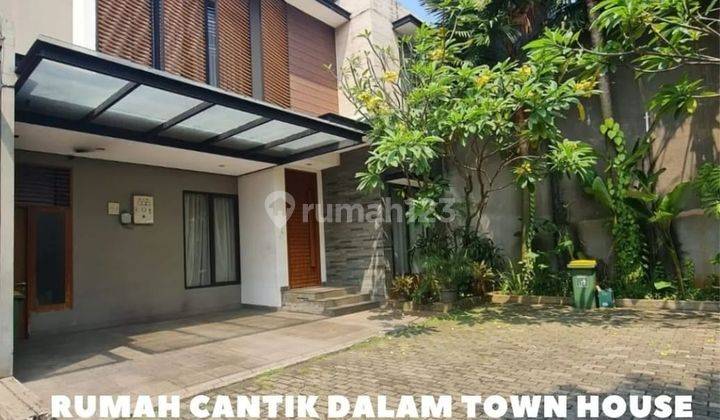 For Sale Rumah Cantik Dalam Town House di Pondok Pinang Jaksel 1