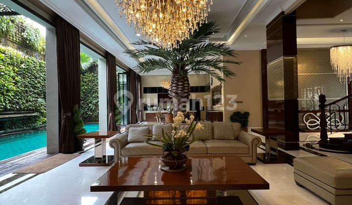 Luxury House American Classic Fully Furnished Prime Kemang Dalam 9