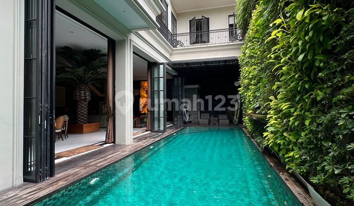 Luxury House American Classic Fully Furnished Prime Kemang Dalam 19