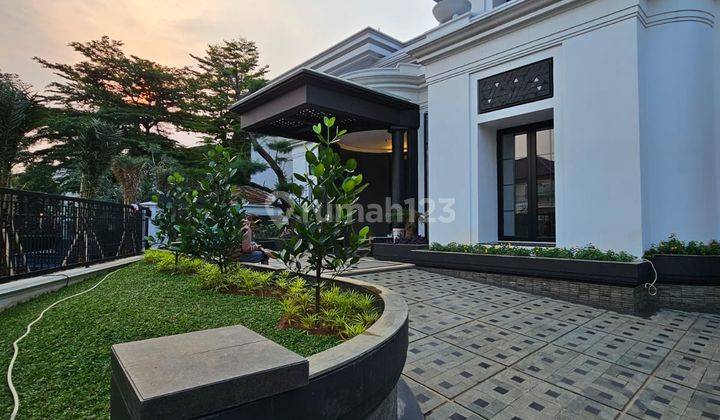 Rumah Pondok Indah Jakarta Selatan Modern Klasik Mewah Baru  2