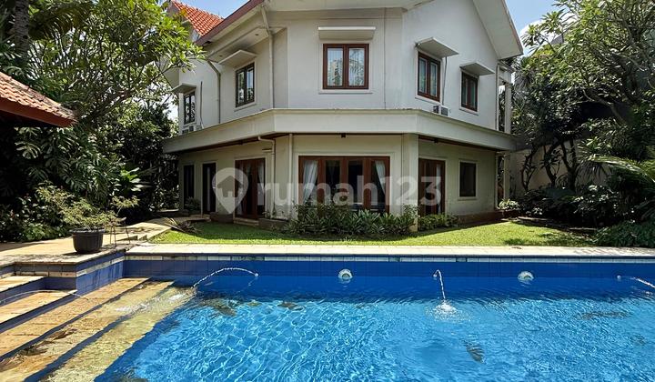 For Sale Cipete Modern Tropical House Halaman Luas