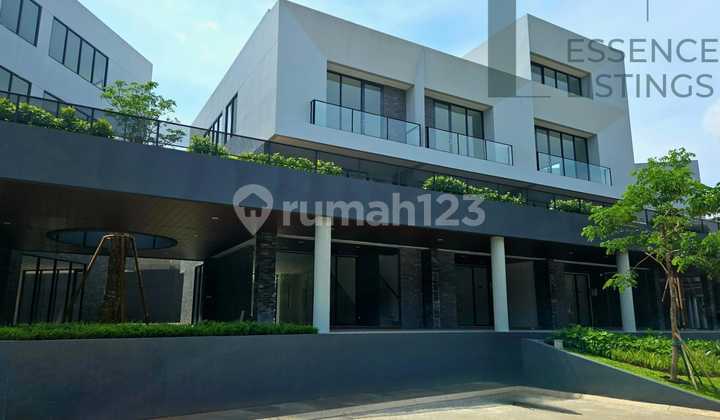 DISEWAKAN MINIMAL 5 TAHUN – RUKO SUDUT 3 LANTAI DI EMERALD CORE BINTARO