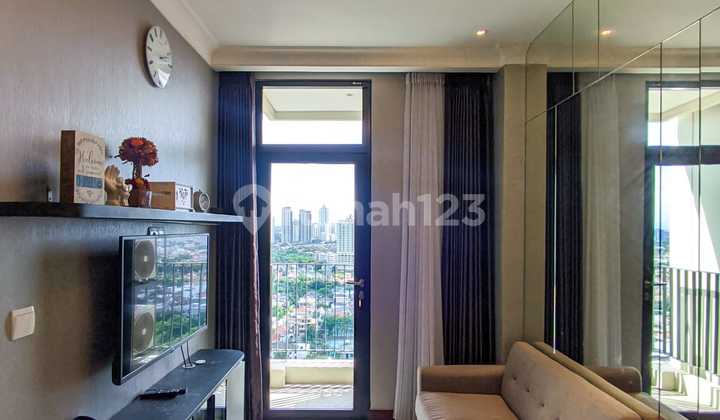 Permata Hijau Suites Apartment 1 BR Modern Furnished CHEAPEST, Location in South Jakarta