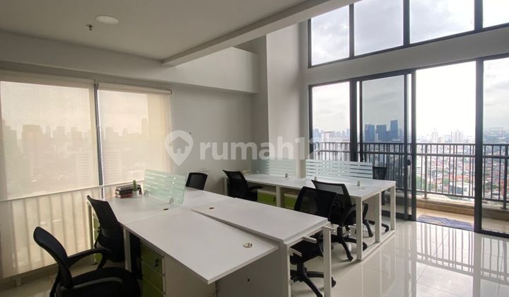 Office Furnished Soho Pancoran Disewakan Ti, Tipikal Vermont, Tanpa Overtime Charge Office Furnished Soho Pancoran Disewakan Ti, Tipikal Vermont, Tanpa Overtime Charge