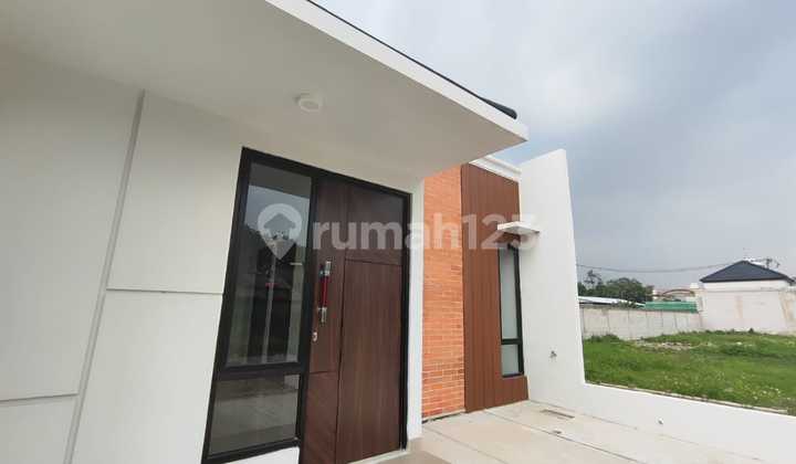 Rumah Baru Modern Pinggir jalan akses 15 menit ke Tol Cimanggis 2