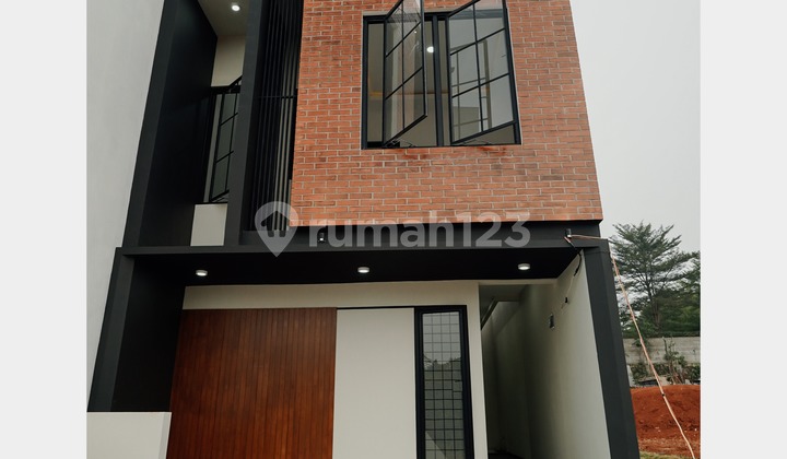 Rumah modern fasilitas lengkap akses 10 menit ke Tol Pamulang