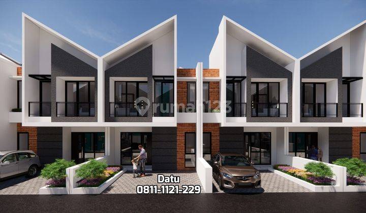 Rumah 2 Lantai Cilodong Depok Ala Scandinavia Dekat ke Grand Depok City 5 Menit ke Alun-Alun 1