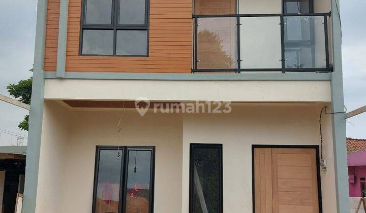 Rumah Gaya Scandinavia di Grand Depok City 10 Menit Stasiun Depok 1