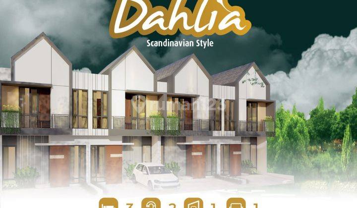 Townhouse 2 Lt 7 Menit Stasiun Lrt Cibubur 10 Menit Tol Cibubur  2