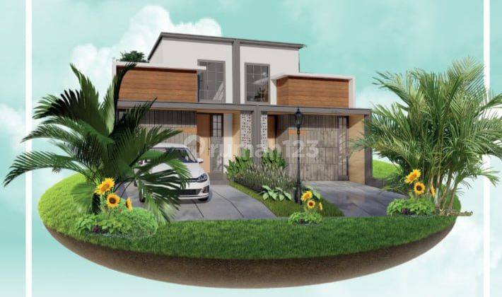 Townhouse 2 Lt Strategis 7 Menit Lrt Cibubur 10 Menit Tol Cibubur 2