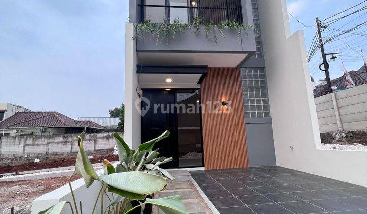 Rumah Baru Semenit Ke Jln Raya Dekat Ke Cibubur Dan Tol Jatiwarna 1