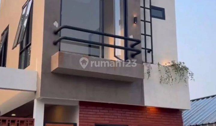 Rumah Baru 2 Lt Dekat Cibubur, Jalan Raya Dan Tol Jatiwarna 2