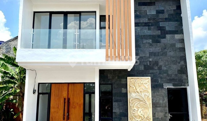 Rumah Bali Spek Bata Merah lokasi 15 menit ke Tol Pamulang