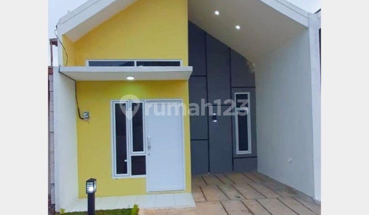 Rumah Baru modern akses dekat kereta dan Tol