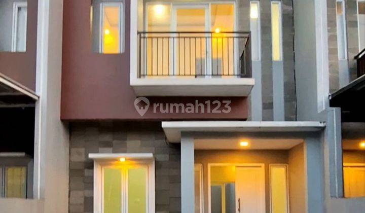 Rumah Siap Huni Pinggir Jalan Raya 5 Menit Stasiun Pondok Rajeg 2