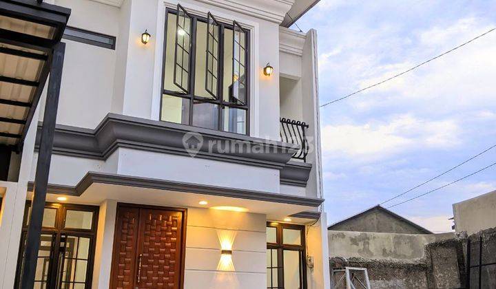 Rumah 2 Lantai Siap Huni Dinding Bata Merah 5 Menit Tol Kayumanis 2