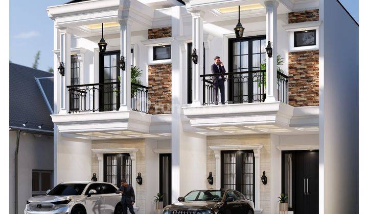 Rumah Baru Dinding Bata Merah cuma 10 menit ke LRT Cibubur 2