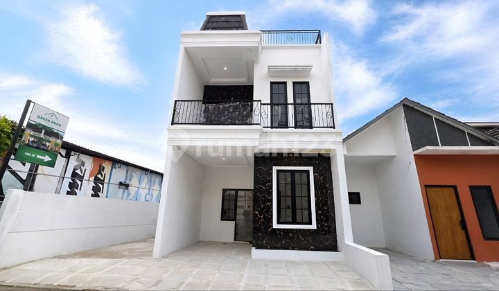 Rumah Ada Rooftop2.5 Lantai Akses 7 Menit ke Stasiun Pondok Rajeg