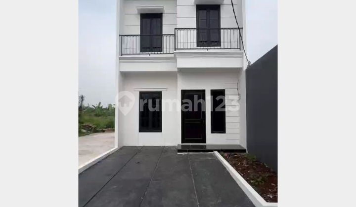 Rumah baru desain Eropa akses 7 menit ke stasiun citayam