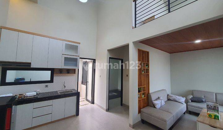 Rumah 1.5 Lt Furnished Dekat Stasiun Depok Baru Akses Jalan Luas  2