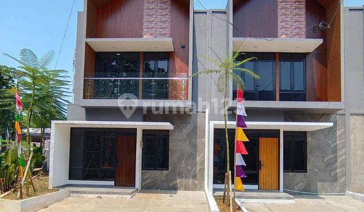 Rumah Siap Huni Akses Jalan Lebar di Pinggir Jln 5 Menit ke Tol