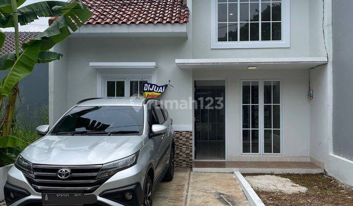 Rumah Baru Mezzanine Siap Huni Jalan Luas Dekat Ke Stasiun Depok 1