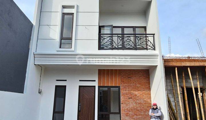 Rumah Baru di Pinggir Jln raya 15 menit ke LRT Cibubur & Tol Cijago
