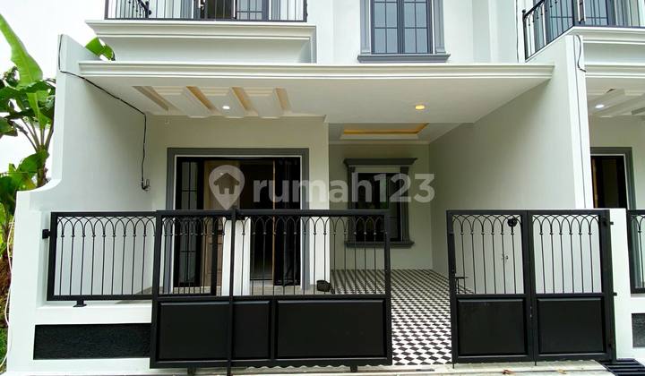 Rumah American Classic Di Gdc Depok Akses 10 Menit Ke Stasiun