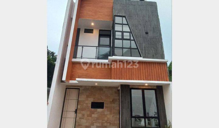 Rumah Scandinavian Modern akses dekat tol dan stasiun 1