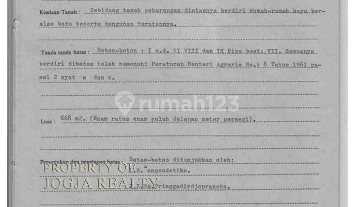 TANAH MURAH BAUSASRAN KOTA JOGJA DEKAT MALIOBORO JUAL CEPAT TANAH MURAH BAUSASRAN KOTA JOGJA DEKAT MALIOBORO JUAL CEPAT