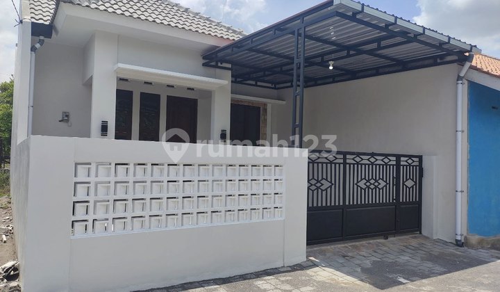 RUMAH MINIMALIS MURAH DI DEKAT EXIT TOLL KALASAN JOGJA BISA KPR