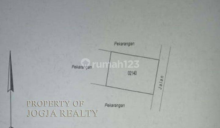 TANAH PEKARANGAN DIJUAL DEKAT KAMPUS UII JAKAL SLEMAN JOGJA MURAH 2