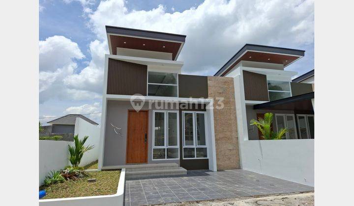 RUMAH MINIMALIS MODERN PERUMAHAN ONE GATE JAKAL MURAH DEKAT UII 1