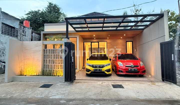 MINIMALIST MODERN HOUSE READY TO OCCUPY JL BESI JANGKANG 11 MIN TO UII 2