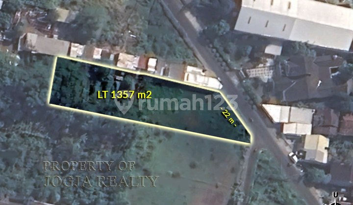 TANAH MURAH SHM DALAM RINGROAD JALAN KABUPATEN GAMPING SLEMAN